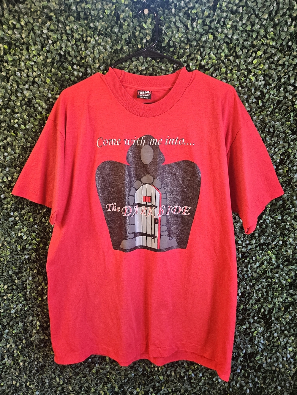 Mens XL Come With Me Into The Dark Side Tshirt